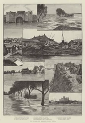 The Floods at Tientsin, North China